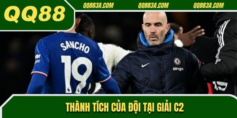 Thành tích của đội tại giải C2